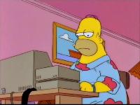 Click to watch 'King-Size Homer' (popup) The Simpsons